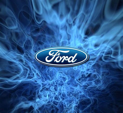 Flames Wallpaper by fatboy97 | Ford emblem, Ford logo, Ford sync