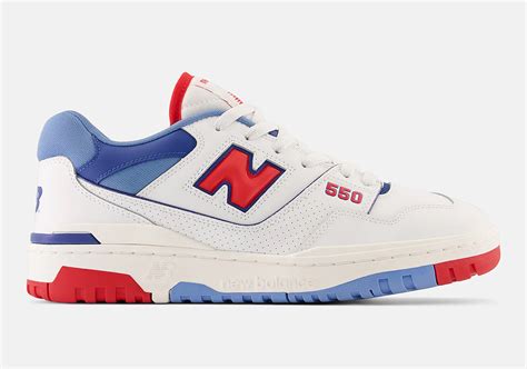 New Balance 550 "White/Blue/Red" BB550NCH | SneakerNews.com