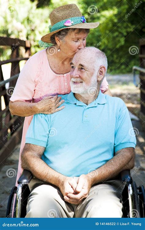 Senior Caretaker stock photo. Image of mental, illness - 14146522