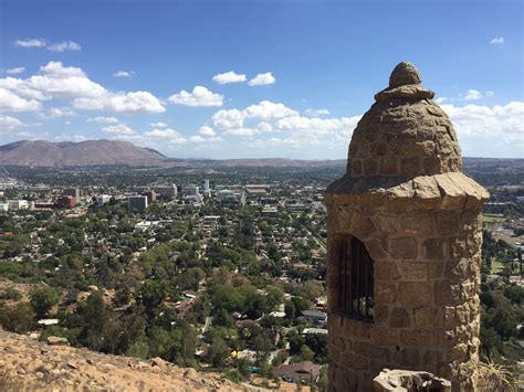 Downtown Riverside California from the top of Mt. Rubidoux. | Downtown ...