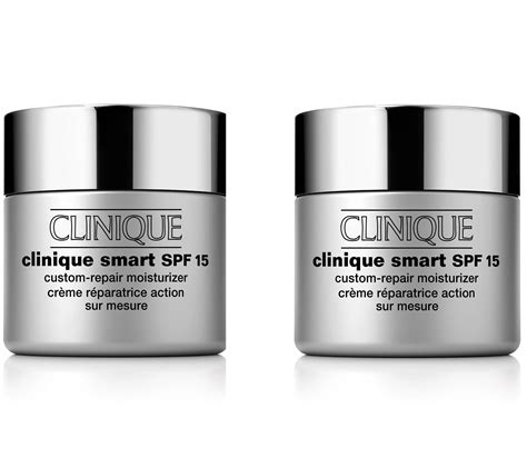 Clinique Smart SPF 15 Custom-Repair MoisturizerDuo - QVC.com