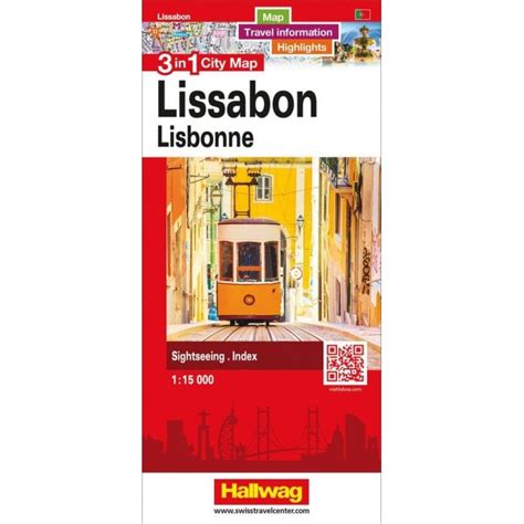 Lisbon 3 in 1 City Map