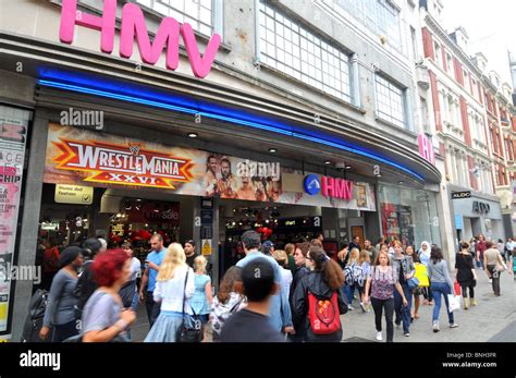 HMV store, Oxford Street, London, England Stock Photo - Alamy