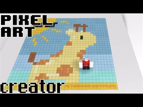 Roblox | Pixel Art Creator - YouTube