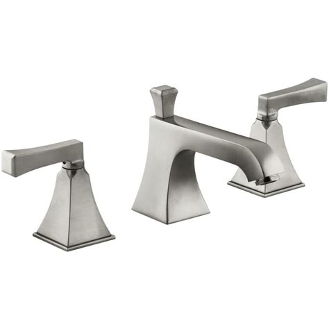 Shop KOHLER Memoirs Vibrant Brushed Nickel 2-Handle Widespread ...