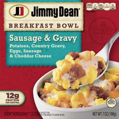 Jimmy Dean® Sausage & Gravy Breakfast Bowl Frozen Meal, 7 oz - Ralphs