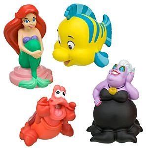 Disney Princess Bath Toy Doll Set 4 pc: Disney Ariel Bath Toy Play Set ...