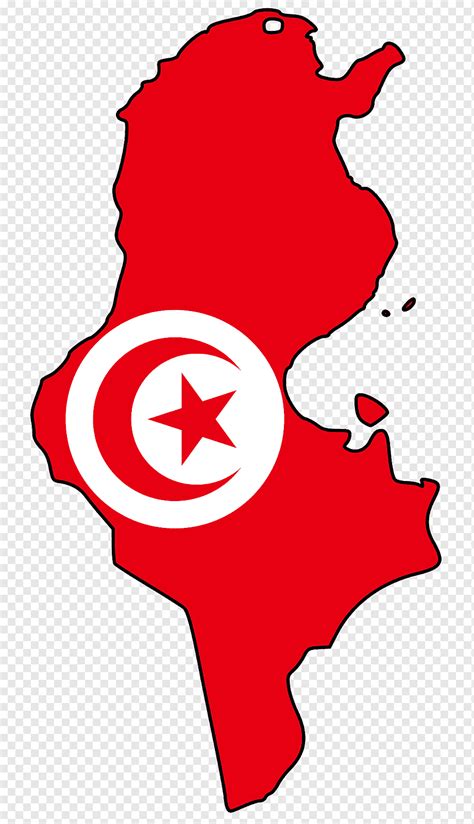 Flag of Tunisia Blank map, map, white, flag, flower png | PNGWing