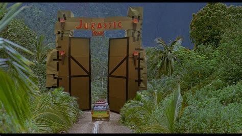 I built the Jurassic Park gate around my desk at work. I'm amazed at ...