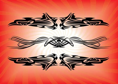 Vector Tribal Tattoos Vector Art & Graphics | freevector.com