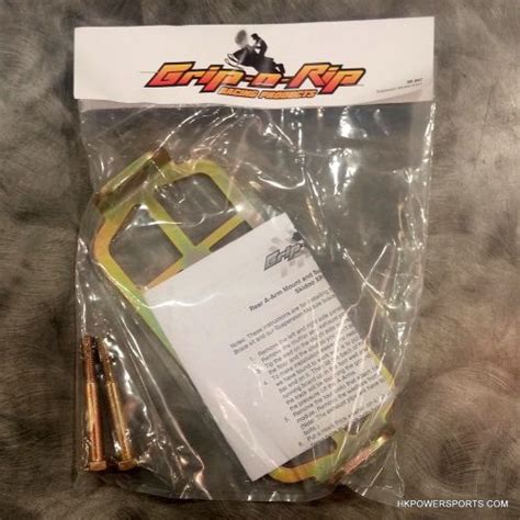 Purchase NEW GRIP N RIP RACING SKI DOO LOWER A ARM BRACE KIT NWT BRP XP ...