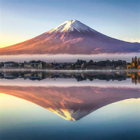 Mt Fuji Lake Reflection Wall Art | Photography