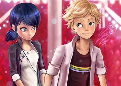 Miraculous Adrien X Marinette Comic