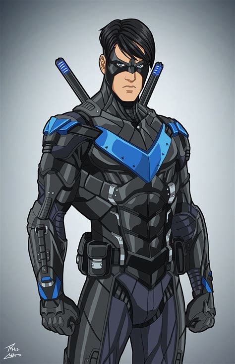 Nightwing (Arkham Knight) by phil-cho on DeviantArt