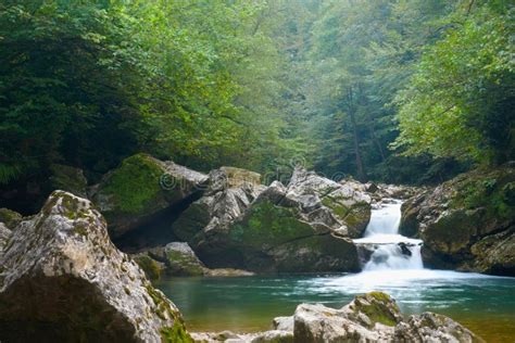 Small Mountain River Waterfall Stock Photos - Image: 26226353