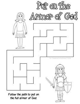 43 armor of god worksheet - Worksheet Was Here