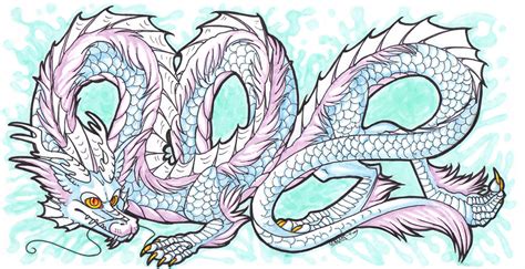 Chinese Water Dragon by KiRAWRa on DeviantArt