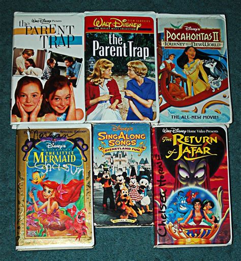 Disney 6 Vhs Tape Lot Assorted Videos Walt Disney Classics Film Movies | Free Hot Nude Porn Pic ...