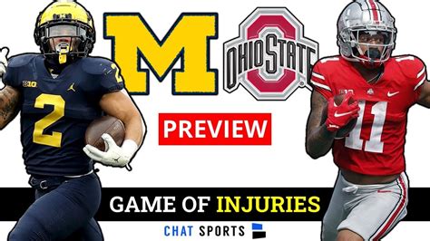 Michigan vs. Ohio St. Injury Rumors On Blake Corum & Donovan Edwards ...