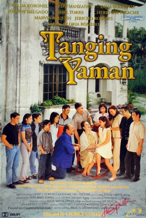 Tanging yaman (2000) Philippine movie poster | Movies, Tang, Poster