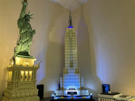 BriksMax Light Kit For Lego Architecture Empire State Building 21046 ...