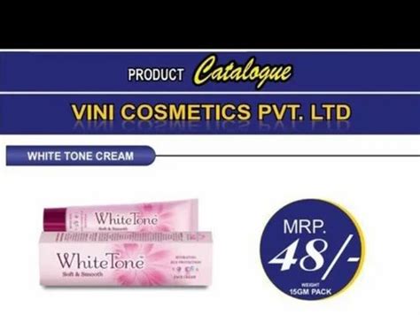 White Tone Cream, Packaging Size: 15 gm at Rs 40/piece in Kanpur | ID: 2851895564373