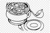 Empty Bowl Coloring Pages sketch template