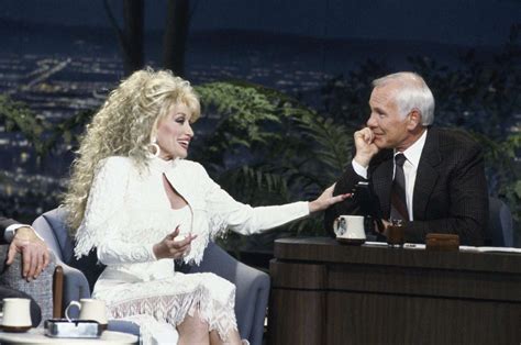 Dolly Parton Sings Song for Johnny Carson on "Johnny Carson Show"