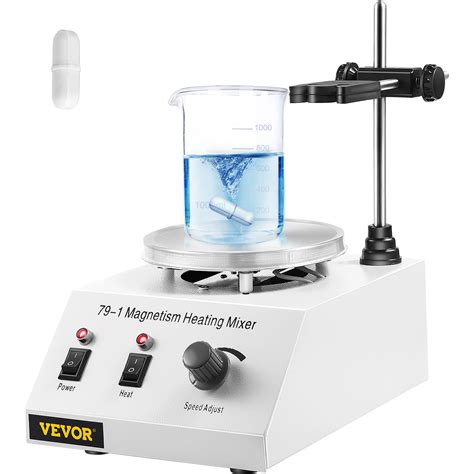 VEVOR 79-1Magnetic Stirrer 150W 1000ML Lab Magnetic Mixer and Hotplate 0-1600 RPM Adjustable ...