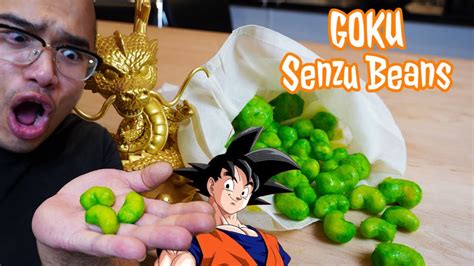 How to make GOKU SENZU BEANS - YouTube