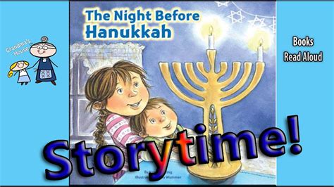 THE NIGHT BEFORE HANUKKAH Read Aloud ~ Hanukkah Stories for Kids ...