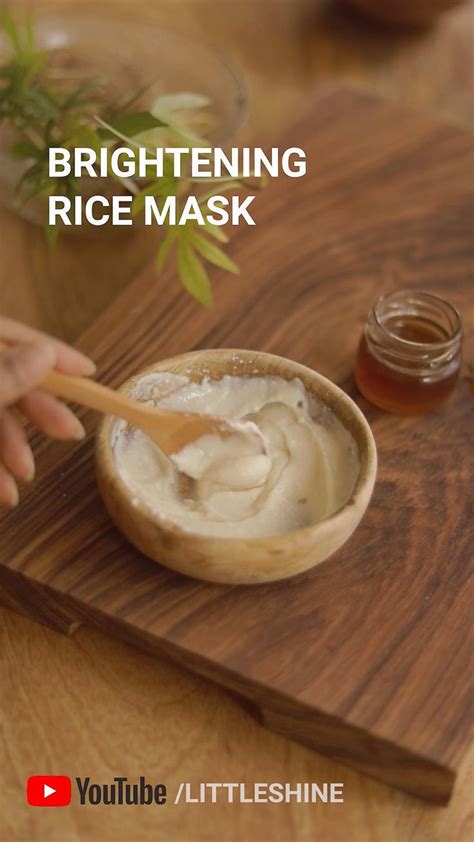 brightening rice mask | Homemade skin care recipes, Natural skin care ingredients, Diy skin care ...