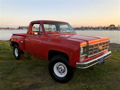 1978 Chevrolet K10 Stepside Scottsdale Original Paint CA 4x4 Free Delivery - Classic Chevrolet C ...