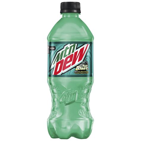 Mountain Dew Baja Blast Bottle