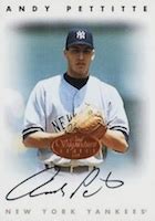 Andy Pettitte Cards, Rookie Card Checklist and Memorabilia Guide