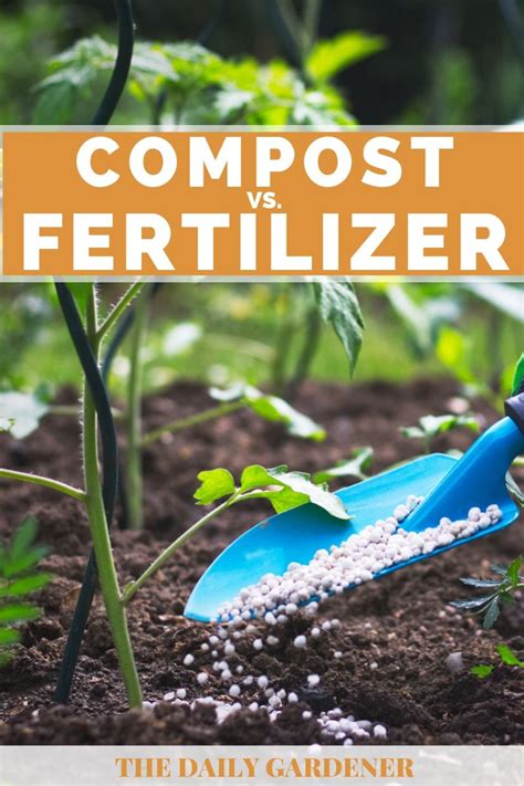 Compost vs. Fertilizer: What's the difference? Can use a Combination?