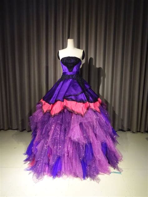 Mal Ballgown Mal Descendants 2 Mal Dress Cosplay Movie - Etsy | Ball gowns, Descendants clothes ...