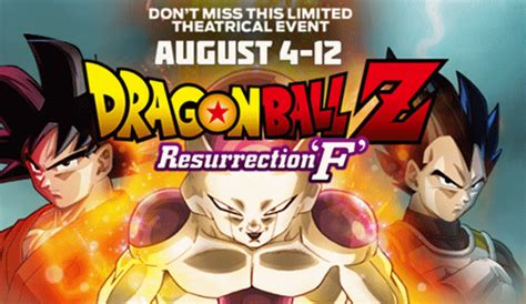 New Dragon Ball Z: Resurrection 'F' Trailer Released, U.S. Release ...