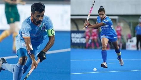 Tokyo Olympics 2020: India hockey captains Manpreet Singh, Rani Rampal ...