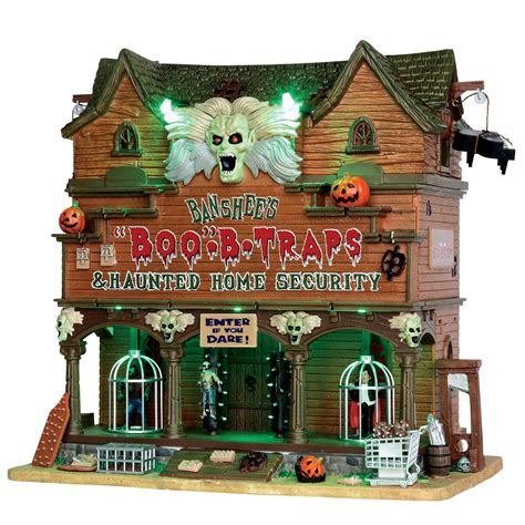 Lemax Spooky Town Collection Banshee'S Boo-B-Traps with 4.5V Adaptor ...