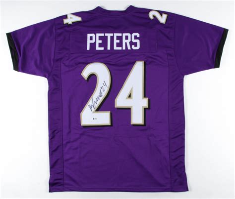 Marcus Peters Signed Jersey (Beckett COA) | Pristine Auction