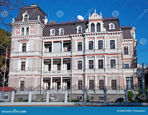 Architecture in Riga, Latvia Stock Photo - Image of nouveau, famous ...