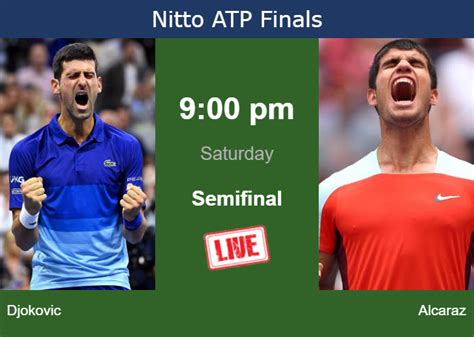 How to watch Djokovic vs. Alcaraz on live streaming in Turin on ...