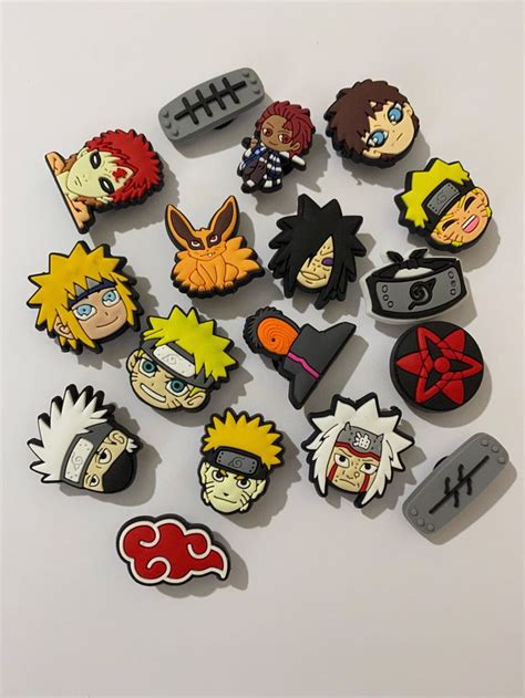 Naruto Anime-inspired Croc Charms Jibbitz: Embrace the Ninja - Etsy | Croc charms, Crocs, Charmed