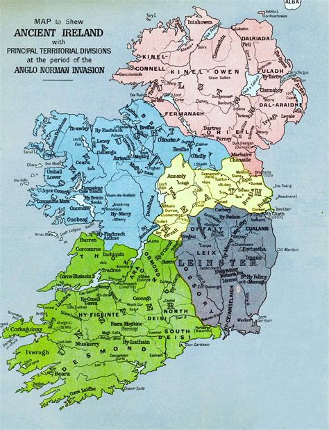 ancient ireland map - Google Search | Ancient ireland, Ireland history, Irish history