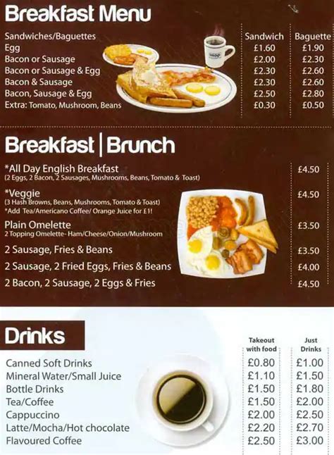 Tiffany's Niche Cafe Menu - Zomato UK