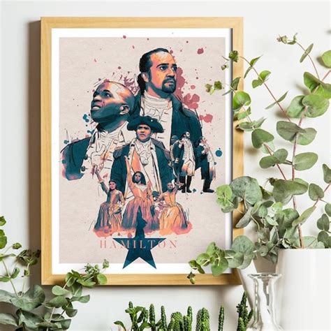 Hamilton Musical Poster - Etsy