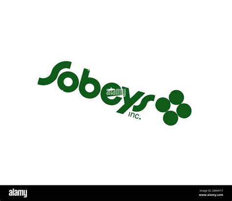 Sobeys, rotated logo, white background B Stock Photo - Alamy