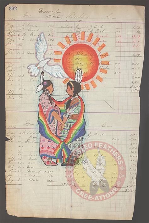 Love is Binding/native American Ledger Art by Chippewa Cree - Etsy in 2022 | Emerging artists ...