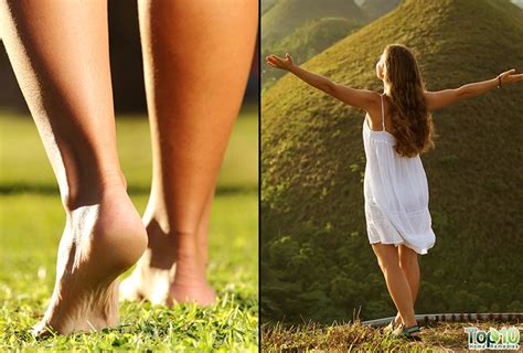 Benefits of Walking Barefoot on Grass | Top 10 Home Remedies